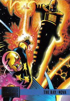 1995 Fleer DC vs. Marvel Comics #66 The Ray / Nova Front