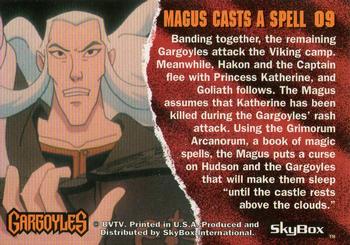 1995 Skybox Gargoyles #9 Magus Casts a Spell Back