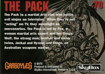 1995 Skybox Gargoyles #70 The Pack Back