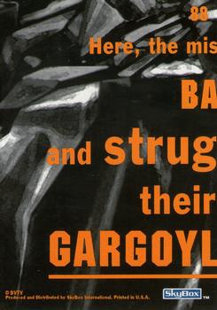 1995 Skybox Gargoyles #88 Origins Puzzle 9 Back