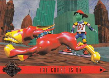1995 Ultra Reboot #109 The Chase Is On Front