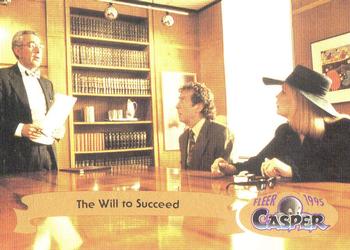 1995 Fleer Casper #10 The Will to Succeed Front