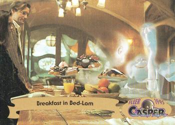 1995 Fleer Casper #48 Breakfast in Bed-Lam Front