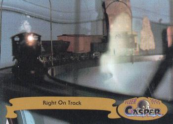 1995 Fleer Casper #78 Right On Track Front