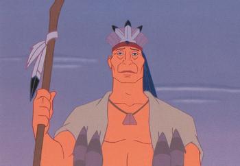 1995 SkyBox Pocahontas #79 Chief Powhatan Front