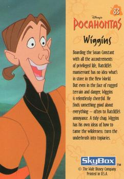 1995 SkyBox Pocahontas #83 Wiggins Back