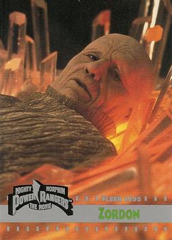 1995 Fleer Mighty Morphin Power Rangers: The Movie #9 Zordon Front
