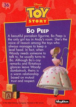 1995 SkyBox Toy Story #36 Bo Peep Back