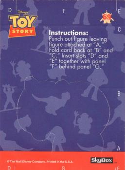 1995 SkyBox Toy Story #69 Hamm Back