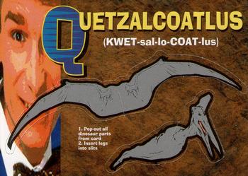 1995 SkyBox Bill Nye, The Science Guy #44 Quetzalcoatlus Front