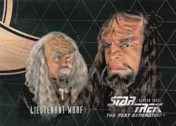 1995 SkyBox Star Trek: The Next Generation Season 3 #229 Lieutenant Worf Front