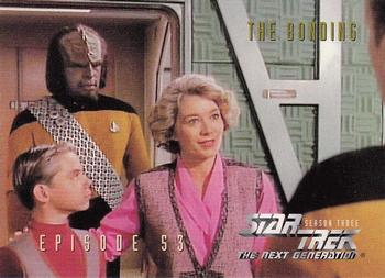 1995 SkyBox Star Trek: The Next Generation Season 3 #245 The Bonding Front