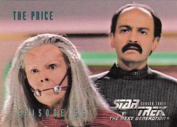 1995 SkyBox Star Trek: The Next Generation Season 3 #253 The Price Front