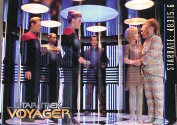 1995 SkyBox Star Trek: Voyager Season One Series Two #14 Caretaker (Part Two) Front