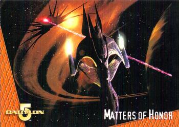 1996 SkyBox Babylon 5 #18 Matters of Honor Front