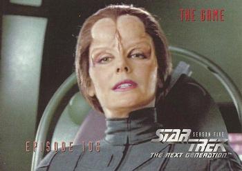 1996 SkyBox Star Trek: The Next Generation Season 5 #447 The Game Front