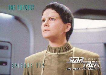 1996 SkyBox Star Trek: The Next Generation Season 5 #478 The Outcast Front