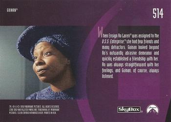 1996 SkyBox Star Trek: The Next Generation Season 5 #514 Guinan Back