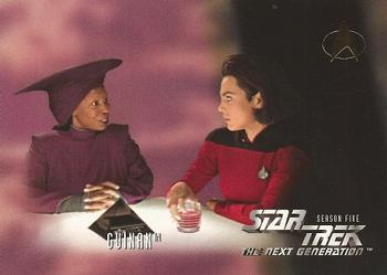 1996 SkyBox Star Trek: The Next Generation Season 5 #514 Guinan Front