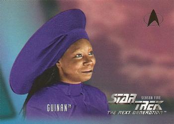 1996 SkyBox Star Trek: The Next Generation Season 5 #518 Guinan Front