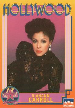1991 Starline Hollywood Walk of Fame #167 Diahann Carroll Front