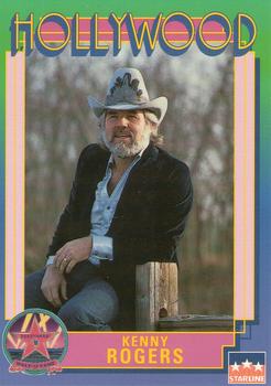 1991 Starline Hollywood Walk of Fame #23 Kenny Rogers Front