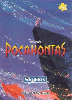 1995 SkyBox Pocahontas - Dufex #3 Pocahontas / John Smith Back