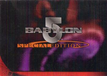 1997 SkyBox Babylon 5 Special Edition #1 Title Card Front