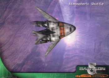 1997 SkyBox Babylon 5 Special Edition #46 Atmospheric Shuttle Front