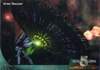 1997 SkyBox Babylon 5 Special Edition #61 Vree Saucer Front