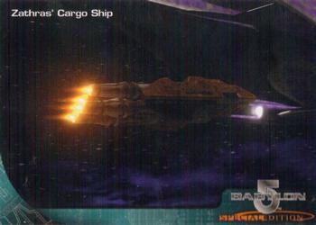 1997 SkyBox Babylon 5 Special Edition #64 Zathras' Cargo Ship Front