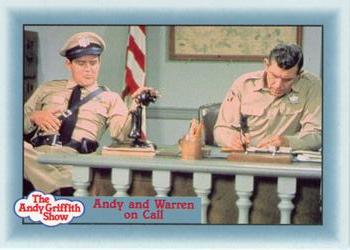 1990 Pacific The Andy Griffith Show Series 1 #10 Andy and Warren on Call Front