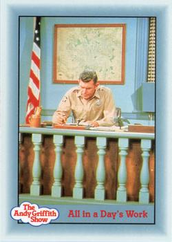 1990 Pacific The Andy Griffith Show Series 1 #22 All in a Day's Work Front