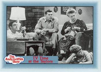 1990 Pacific The Andy Griffith Show Series 1 #45 TV Time at the Taylors Front
