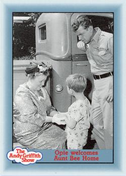 1990 Pacific The Andy Griffith Show Series 1 #48 Opie welcomes Aunt Bee Home Front