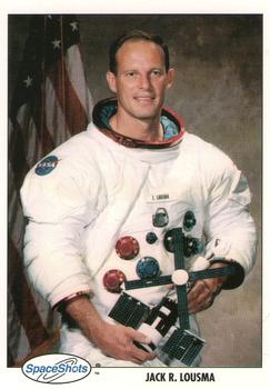 1990-92 Space Ventures Space Shots #0127 Jack R. Lousma Front