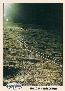 1990-92 Space Ventures Space Shots #0039 Apollo 14 - Tracks On Moon Front