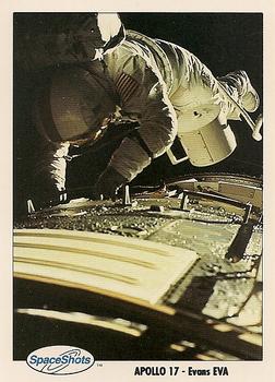 1990-92 Space Ventures Space Shots #0047 Apollo 17 - Evans EVA Front
