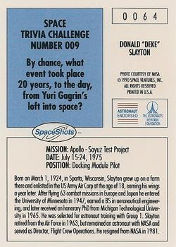 1990-92 Space Ventures Space Shots #0064 Donald 