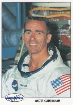 1990-92 Space Ventures Space Shots #0084 Walter Cunningham Front