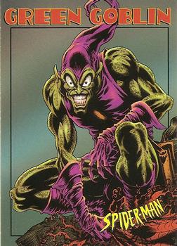 1997 Fleer Spider-Man #19 Green Goblin Front