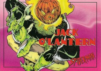 1997 Fleer Spider-Man #22 Jack O'Lantern Front