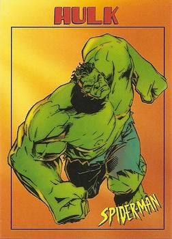 1997 Fleer Spider-Man #9 Hulk Front
