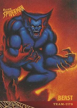 1997 Fleer Spider-Man International #41 Beast Front