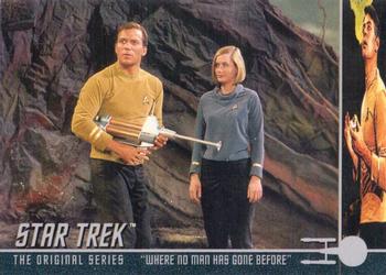 1997 SkyBox Star Trek Original Series 1 #6 EP 2.3   Where No Man Has Gone Before Front