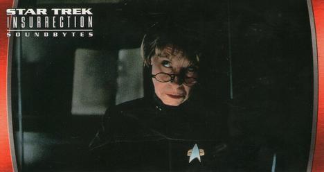 1998 SkyBox Star Trek Insurrection #27 Librarian: 