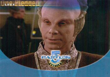 1999 SkyBox Babylon 5: Profiles #27 One Pledged Love Front