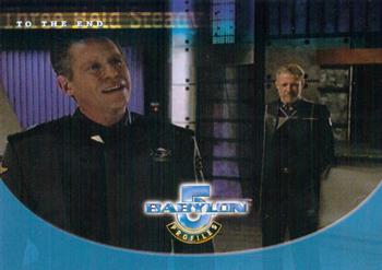 1999 SkyBox Babylon 5: Profiles #36 Three Held Steady To the End Front