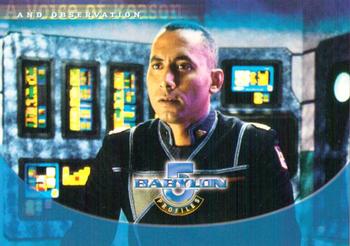 1999 SkyBox Babylon 5: Profiles #41 A Voice of Reason And Observation Front