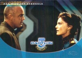 1999 SkyBox Babylon 5: Profiles #50 A Leader Not Without Struggle Front